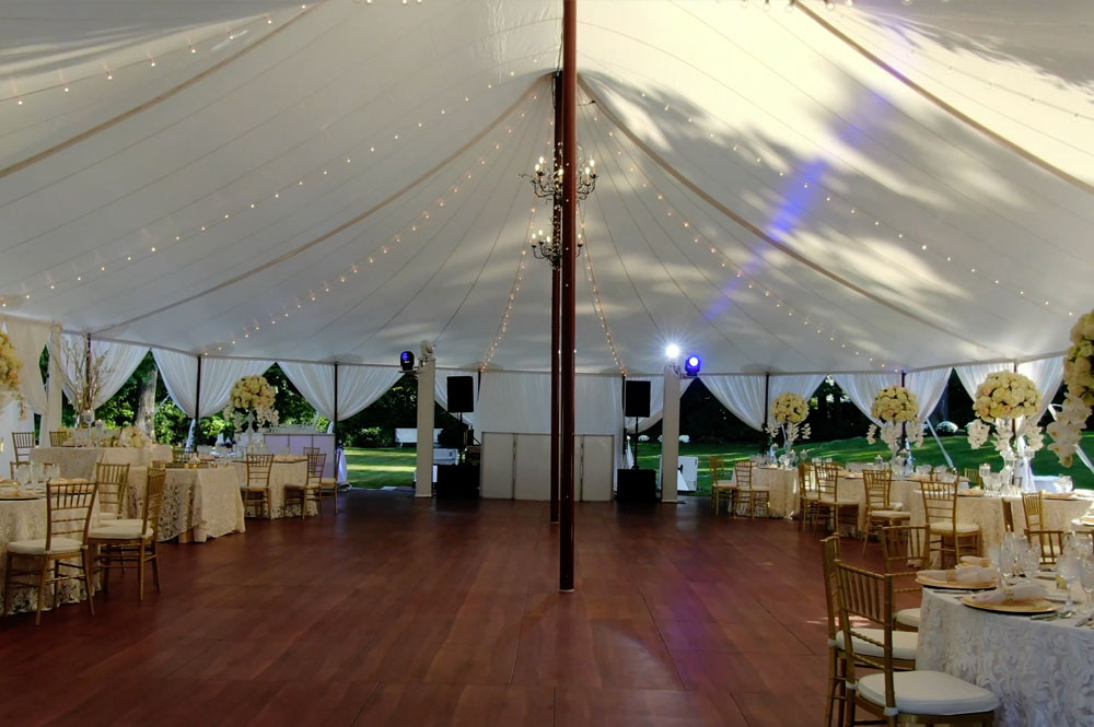 Sailcloth Tent Rental Brightwaters