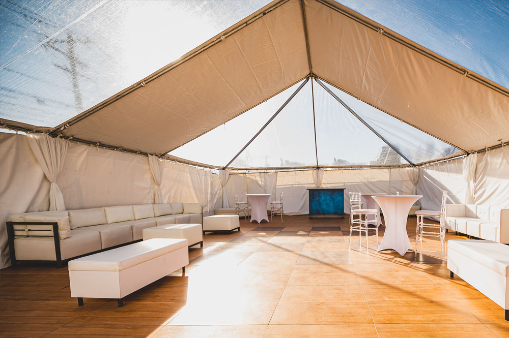 Skylight Tent Rental Bayside