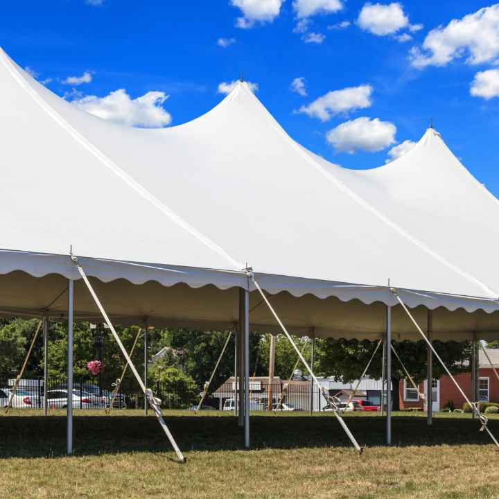 An outdoor tent