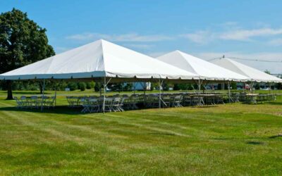 How to Keep Guests Cool Under a Tent During a Long Island Summer Party